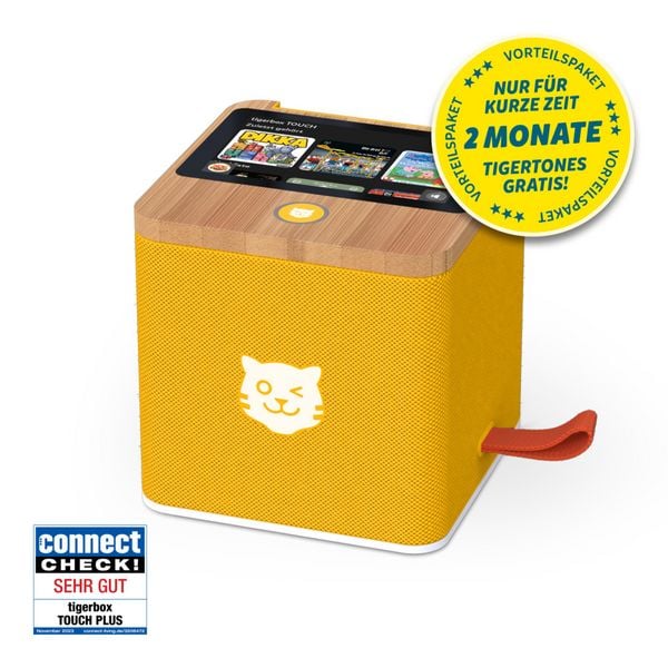 Produktbild: Tigerbox TOUCH PLUS (gelb) - Vorteilspaket