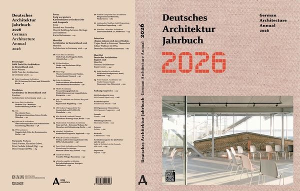 Produktbild: Deutsches Architektur Jahrbuch 2026/German Architecture Annual 2026