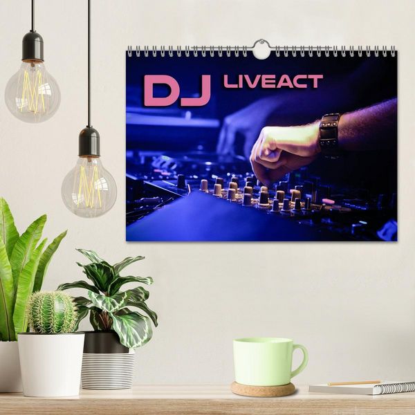 Produktbild: DJ Liveact (Wandkalender 2026 DIN A4 quer), CALVENDO Monatskalender