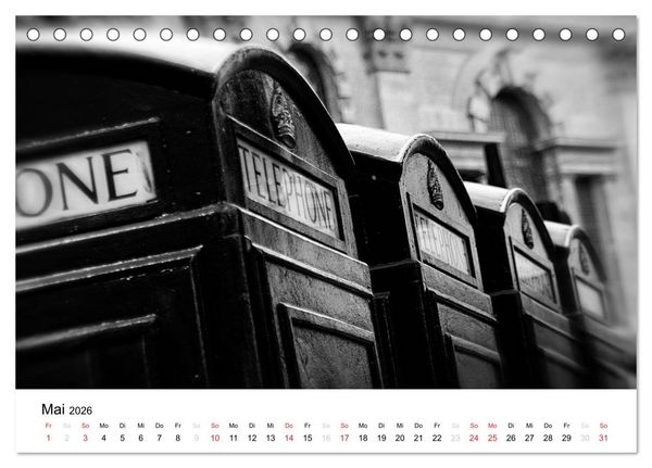Produktbild: London (Tischkalender 2026 DIN A5 quer), CALVENDO Monatskalender