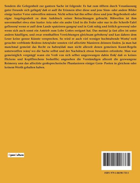 Produktbild: Dichtungen und spekulativ