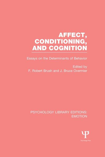 Produktbild: Affect, Conditioning, and Cognition (PLE: Emotion)