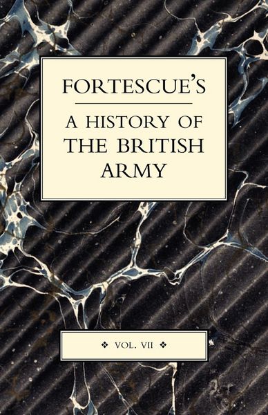 Produktbild: Fortescue's History of the British Army