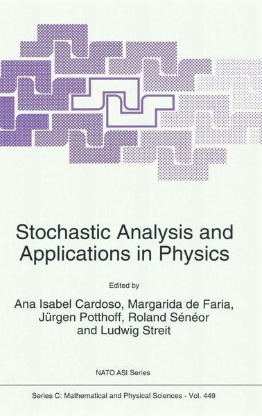 Produktbild: Stochastic Analysis and Applications in Physics