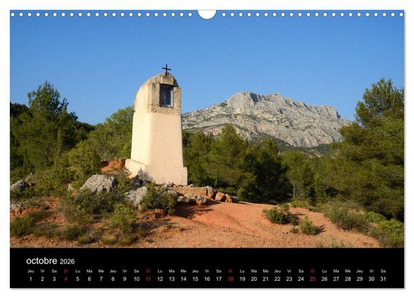 Produktbild: Aix-en-Provence: Capitale du Roi Ren&eacute; (Calendrier mural 2026 DIN A3 vertical), CALVENDO calendrier mensuel