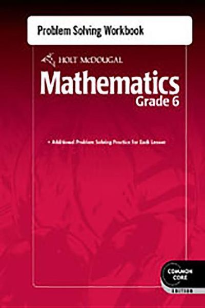 Produktbild: Problem Solving Workbook Grade 6