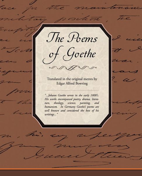 Produktbild: The Poems of Goethe