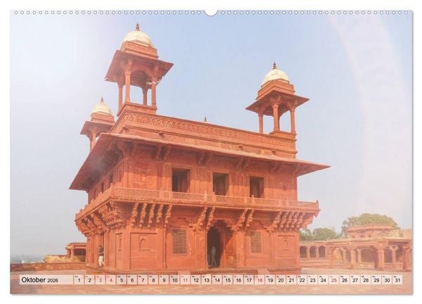 Produktbild: Indien - Eindrucksvoller Subkontinent (Wandkalender 2026 DIN A2 quer), CALVENDO Monatskalender