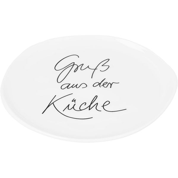 Produktbild: Mix & Match Teller Gru&szlig; aus der K&uuml;che 13,7x12,8x1cm