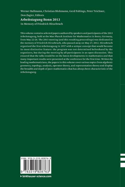 Produktbild: Arbeitstagung Bonn 2013