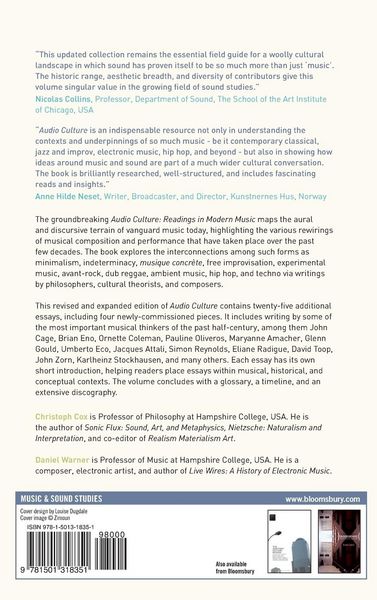 Produktbild: Audio Culture, Revised Edition