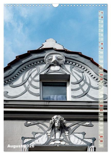 Produktbild: Fassadenk&uuml;nste (Wandkalender 2026 DIN A3 hoch), CALVENDO Monatskalender