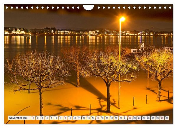Produktbild: BONN f&uuml;r Nachtschw&auml;rmer (Wandkalender 2026 DIN A4 quer), CALVENDO Monatskalender