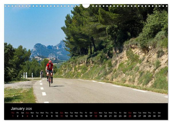 Produktbild: Mont Ventoux by race bike (Wall Calendar 2026 DIN A3 landscape), CALVENDO 12 Month Wall Calendar