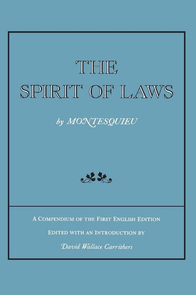 Produktbild: The Spirit of Laws