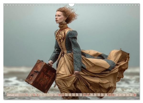 Produktbild: Seelenreise durch Wind und Wellen (Wandkalender 2026 DIN A3 quer), CALVENDO Monatskalender