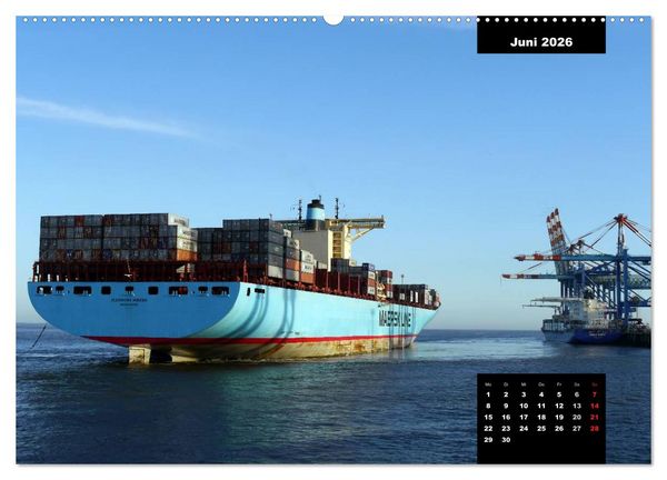 Produktbild: Bitte ein Schiff! (hochwertiger Premium Wandkalender 2026 DIN A2 quer), Kunstdruck in Hochglanz