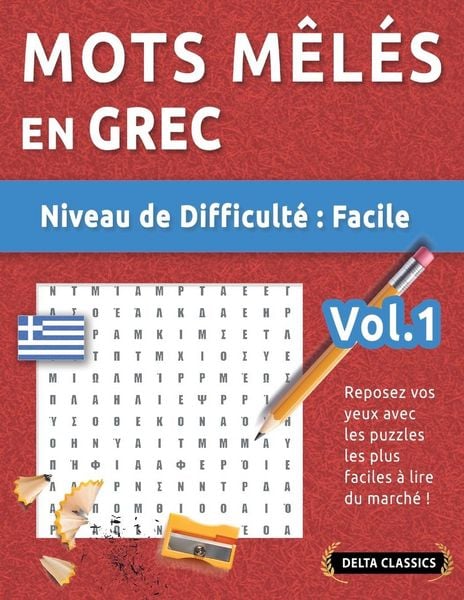 Produktbild: MOTS M&Ecirc;L&Eacute;S EN GREC - NIVEAU DE DIFFICULT&Eacute;
