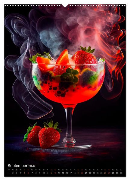 Produktbild: Cocktails - Bew&auml;hrter Genuss neu interpretiert (hochwertiger Premium Wandkalender 2026 DIN A2 hoch), Kunstdruck in Hochglanz