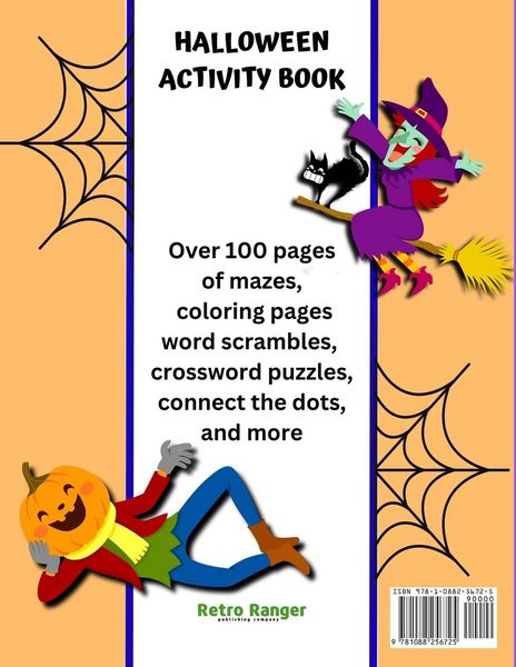 Produktbild: The Hidden Hollow Tales Halloween Activity Book for Ages 6 and UP