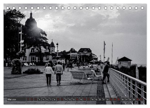 Produktbild: Ein Blick das Ostseebad K&uuml;hlungsborn (Tischkalender 2026 DIN A5 quer), CALVENDO Monatskalender