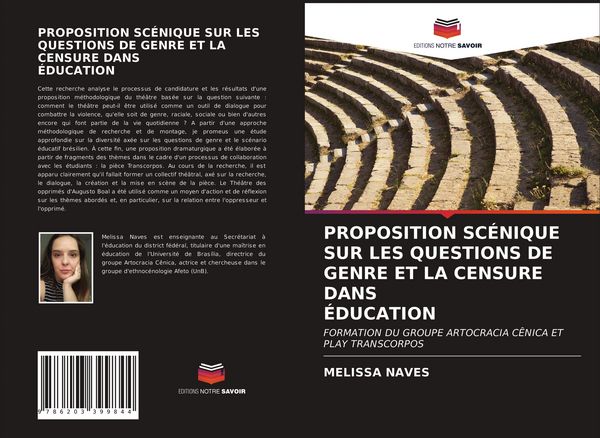 Produktbild: Proposition Sc&eacute;nique Sur Les Questions De Genre Et La Censure Dans &Eacute;ducation