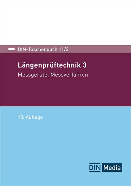 Produktbild: DIN-Taschenbuch 11/3