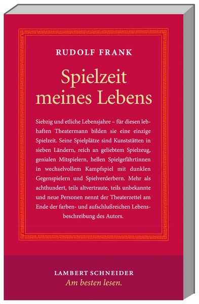 Produktbild: Spielzeit meines Lebens