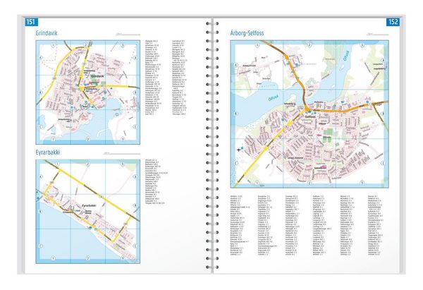 Produktbild: freytag & berndt Autoatlas Island Reiseatlas mit Spiralbindung 1:150.000
