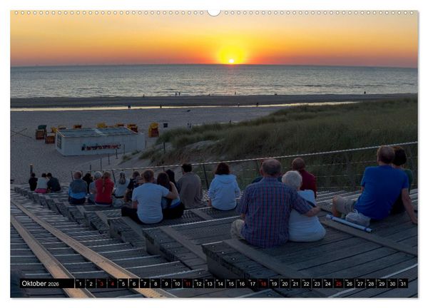 Produktbild: Egmond aan Zee - Nat&uuml;rlich (hochwertiger Premium Wandkalender 2026 DIN A2 quer), Kunstdruck in Hochglanz