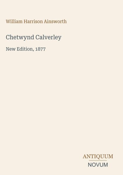 Produktbild: Chetwynd Calverley