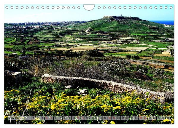 Produktbild: Gozo - Malta's little sister island (Wall Calendar 2026 DIN A4 landscape), CALVENDO 12 Month Wall Calendar