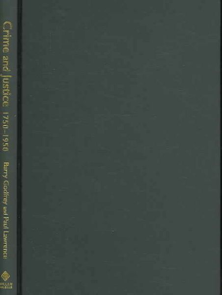 Produktbild: Crime and Justice 1750-1950