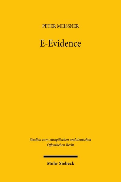 Produktbild: E-Evidence