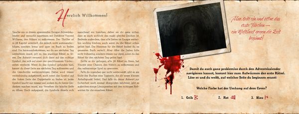 Produktbild: Das Geheimnis der H&uuml;ter - Ein Escape-Adventskalender