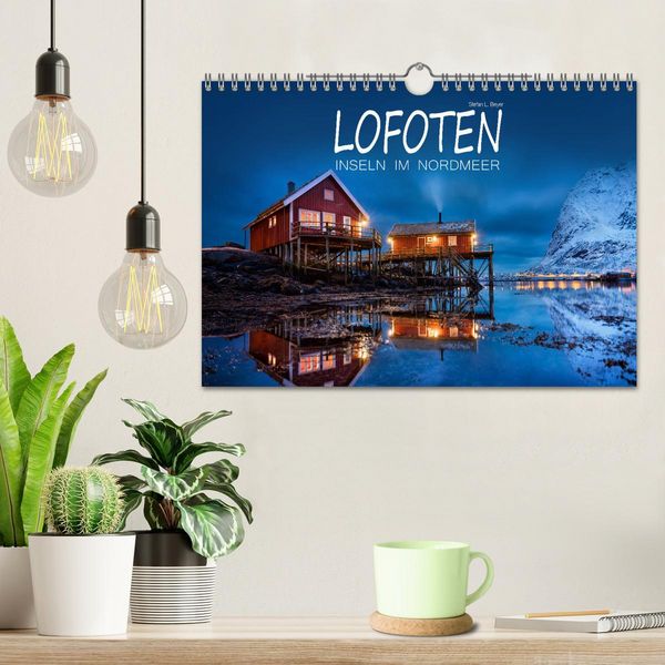 Produktbild: Lofoten - Inseln im Nordmeer (Wandkalender 2026 DIN A4 quer), CALVENDO Monatskalender
