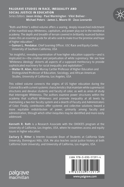 Produktbild: Whiteness, Power, and Resisting Change in US Higher Education