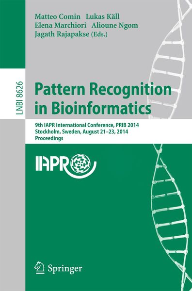Produktbild: Pattern Recognition in Bioinformatics