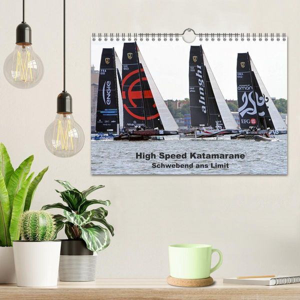 Produktbild: High Speed Katamarane - Schwebend ans Limit (Wandkalender 2026 DIN A4 quer), CALVENDO Monatskalender