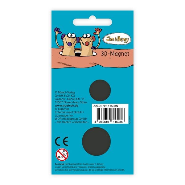 Produktbild: Tr&ouml;tsch Jan und Henry Magnet Henry