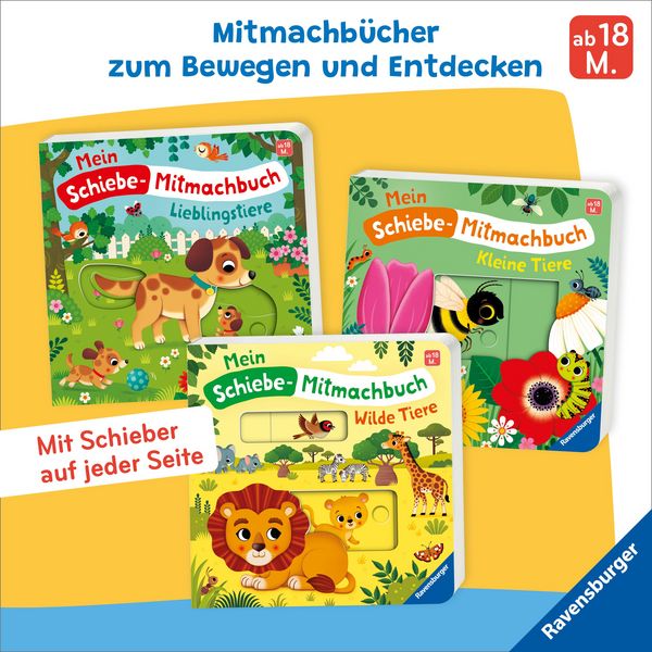 Produktbild: Mein Schiebe-Mitmachbuch - Waldtiere