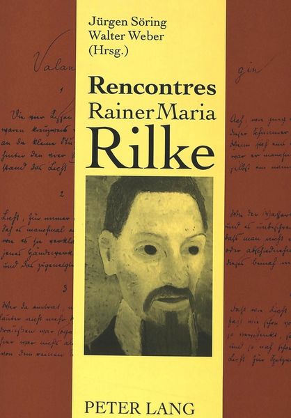 Produktbild: Rencontres Rainer Maria Rilke