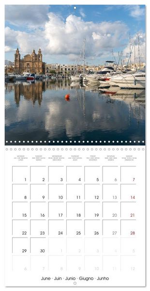 Produktbild: Malta - Gozo and Comino (Wall Calendar 2026 12 &times; 12 Inch) CALVENDO 12 Month Wall Calendar