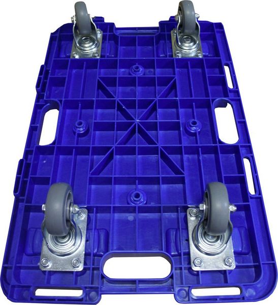 Produktbild: VISO RP 601 Transportroller Kunststoff Traglast (max.): 150 kg 600 mm x 400 mm x 125 mm Anzahl Lenkrollen 2