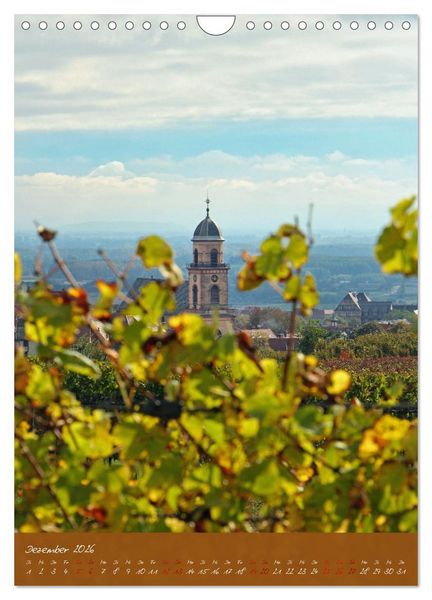 Produktbild: Reise durchs Elsass (Wandkalender 2026 DIN A4 hoch), CALVENDO Monatskalender