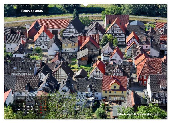 Produktbild: M&auml;rchenhaftes Weserbergland (hochwertiger Premium Wandkalender 2026 DIN A2 quer), Kunstdruck in Hochglanz