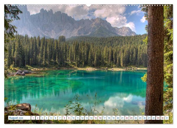 Produktbild: S&uuml;dtiroler Impressionen (hochwertiger Premium Wandkalender 2026 DIN A2 quer), Kunstdruck in Hochglanz