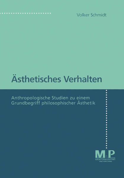 Produktbild: &Auml;sthetisches Verhalten