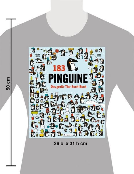 Produktbild: 183 Pinguine. Das gro&szlig;e Tier-Such-Buch