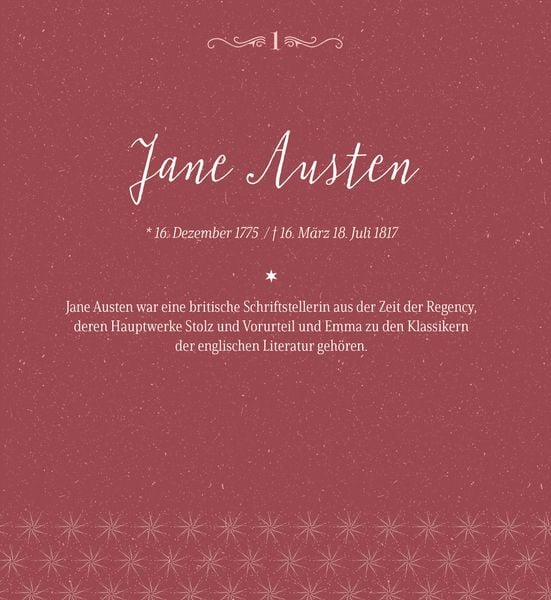 Produktbild: Adventskalenderbuch zum Aufschneiden &ndash; Advent mit 24 gro&szlig;artigen Autorinnen und Autoren